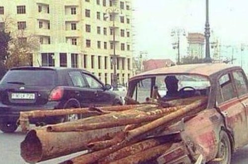 Bakıda ölüm saçan avtomobillər – FOTOLAR