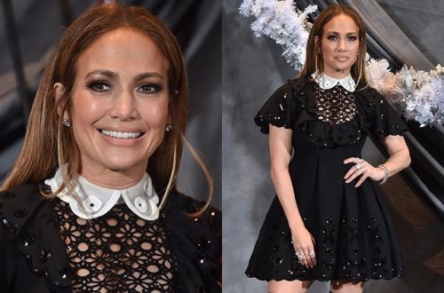 Cennifer Lopez məktəbli obrazında - Fotolar