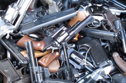 37 ton silahı əridib unikal abidə düzəltdi - VİDEO