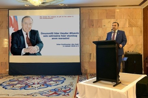 Ümummilli lider Heydər Əliyevin əziz xatirəsi Abu Dabidə anılıb