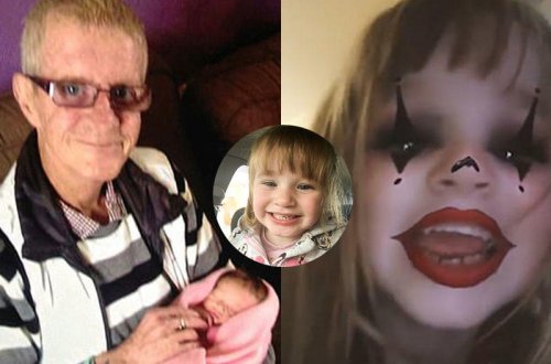 Şok kadrlar: Babanın ruhu 3 yaşlı nəvə ilə danışdı - VİDEO - FOTO