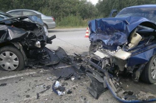 Şamaxıda ağır qəza: bir ölü, dörd yaralı