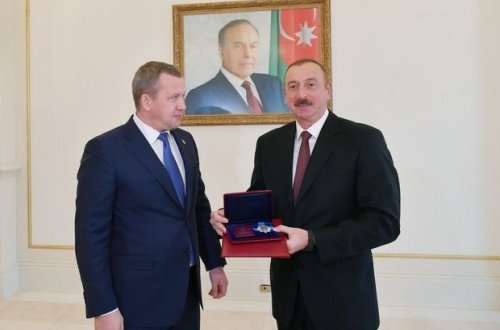 İlham Əliyev Həştərxan qubernatorunu qəbul edib - YENİLƏNİB + FOTO