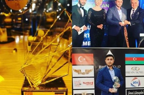 Azərbaycanlı məşhurlar Türkiyədə mükafatlandırıldı - SİYAHI + FOTO