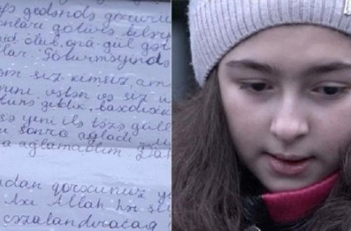 Aprel şəhidinin qızından oğruya məktub (VİDEO)