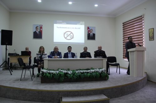 Nəsimi rayon məktəblərində “Narkomaniyaya YOX deyirik”  mövzusunda silsilə tədbirlər keçirilir
