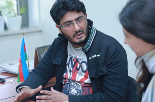 Azərbaycanda yaşayan əcnəbi tələbə: 