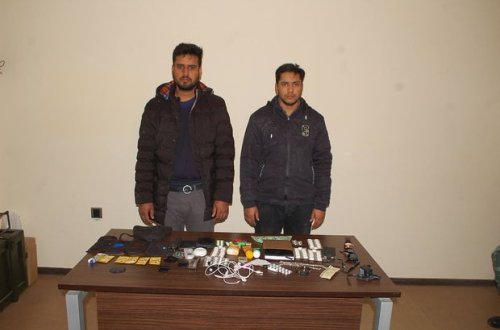 Dövlət sərhədini pozan əcnəbilər ələ keçdi - FOTO