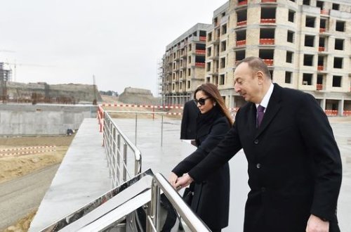 İlham Əliyev “Bakı Ağ Şəhər”də