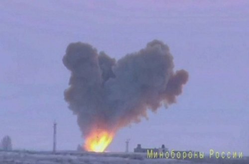 Putinin dünyaya meydana oxuduğu raket sınaqdan keçirildi - Fotolar + Video