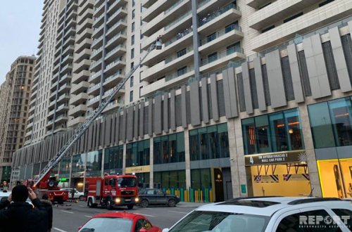 “Port Baku”da yanğın olub