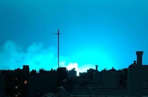 Nyu-York MAVİYƏ BOYANDI - Əhali təşviş içindədir