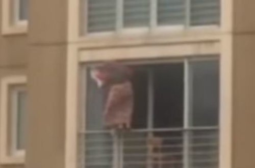 Binalarda yaşayan qadınların 