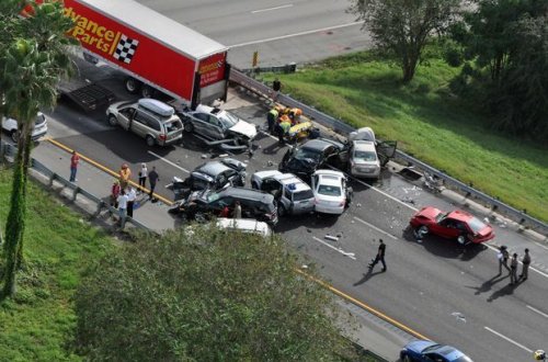 ABŞ-da dəhşətli qəza: ölənlər var - FOTO