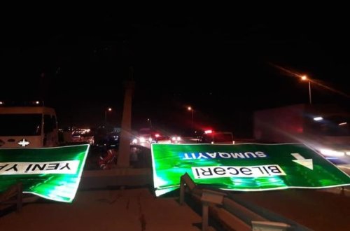 Bakıda güclü küləyin fəsadları – FOTO