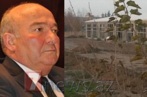 Beyləqanın icra başçısından Ulu Öndərə hörmətsizlik: Heydər Əliyev parkını hissə-hissə satır