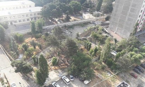 SON DƏQİQƏ: Bakının Xətai rayonunda daha bir ərazidə ağac “qırğın”ı törətmək istəyirlər - HASARLANDI