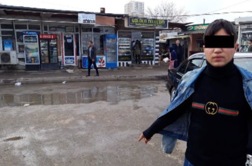 Bakıda iki avtomobil qaçıran yeniyetmə saxlanılıb - FOTO