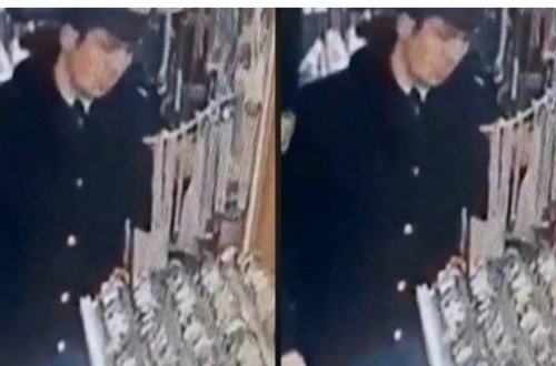 Mağazadan oğurluq edən polis işdən çıxarıldı - RƏSMİ