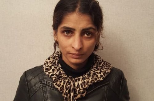 Bakıda falçı qadın saxlanılıb - FOTO