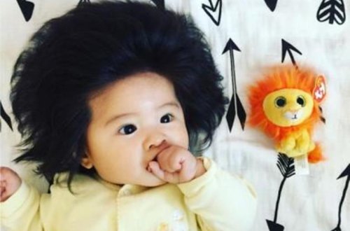 1 yaşı var, amma milyonçudur-Foto