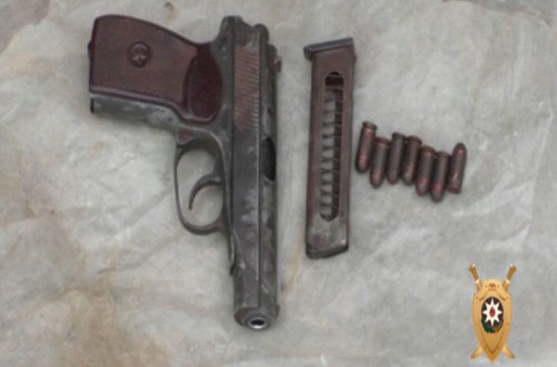 Nardaranda yenə odlu silah aşkar edilib - FOTO