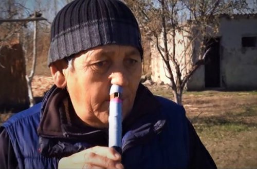 Burnu ilə balabanda ifa edən sabirabadlı hər kəsi heyrətləndirdi - VİDEO