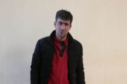 Sərhəd pozucusu xəbərdarlıq atəşindən sonra saxlanılıb - FOTO