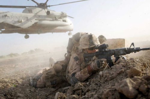 İŞİD ABŞ hərbçilərinə hücum etdi: ölənlər var - VİDEO