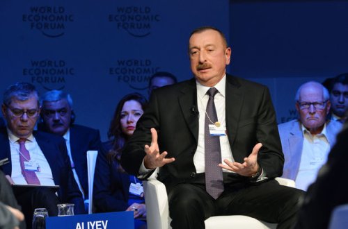 İlham Əliyev Davos forumunda çıxış edəcək