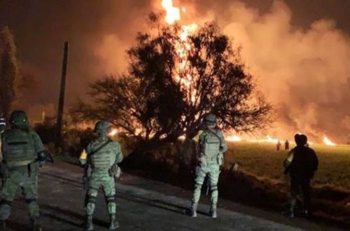 Boru kəmərində PARTLAYIŞ: 20 ölü, 54 yaralı