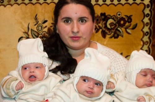 Bakıda üçəmlər dünyaya gəldi – Mehriban, Leyla və Arzu – VİDEO