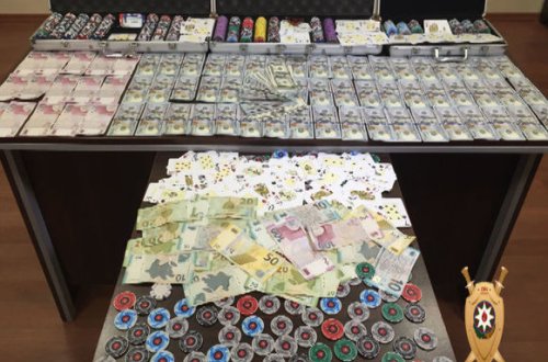 Bakıda qumarxana aşkarlandı - FOTO