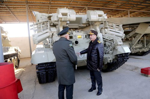 Zakir Həsənov hərbi təyinatlı obyektlərin açılışında - FOTO/VİDEO