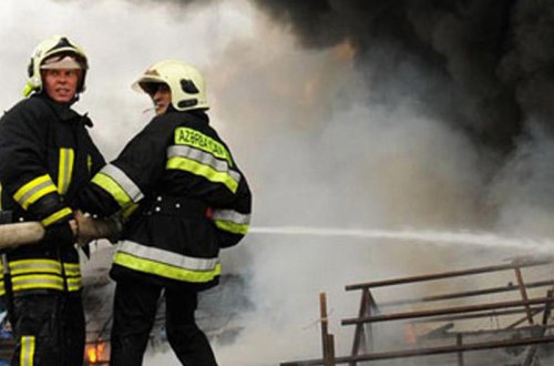 Bakıda bazarda yanğın - YENİLƏNİB