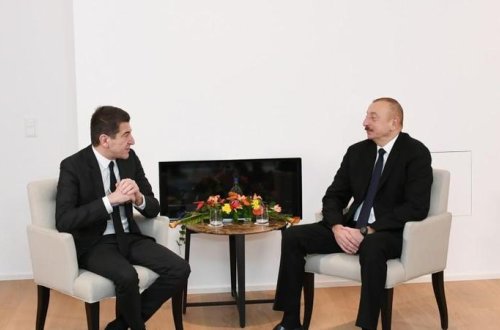 Prezident İlham Əliyev “Lazard Freres” şirkətinin baş icraçı direktoru ilə görüşdü