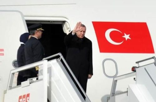 Ərdoğan Rusiyaya getdi