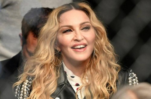 Madonna sarı saçları ilə vidalaşdı - Fotolar