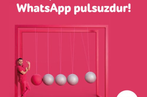 “Nar” abunəçiləri “WhatsApp”dan pulsuz istifadə edir
