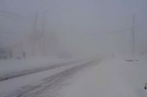 5 yaşlı iki uşaq 45 dərəcə şaxtada məktəbdən qaçdı — FOTOLAR