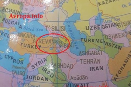 Bakıda biabırçılıq: Paytaxtda Naxçıvanı Ermənistan ərazisi kimi göstərən qlobuslar satılır – Foto