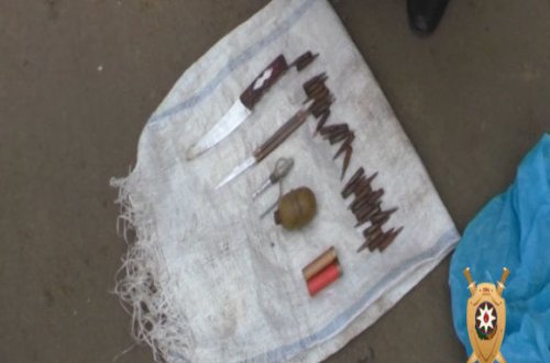 Nardaranda odlu silah-sursat gizlədən şəxs saxlanılıb