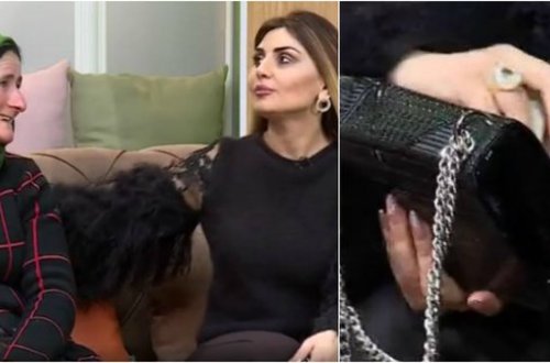 Şəbnəmdən daha bir xeyirxah addım: Verilişə onun üçün meyvə gətirən yaşlı qadına PUL VERDİ - VİDEO