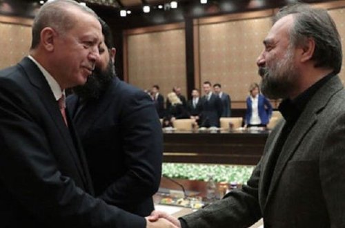 Ərdoğan tanınmış aktyora: Burada bir rəis var - VİDEO