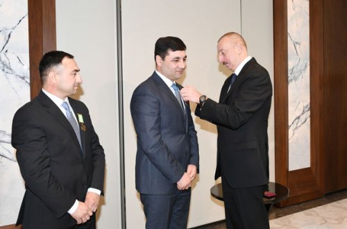 Prezident Şirinov qardaşları ilə görüşdü - FOTO