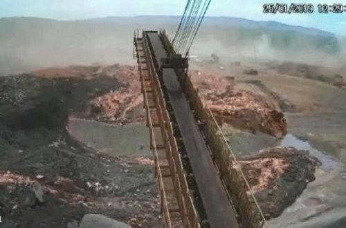 Braziliyada 110 nəfərin ölümünə səbəb olan su bəndinin dağılma anı — VİDEO