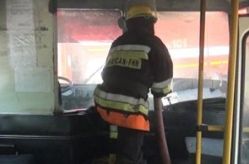 SON DƏQİQƏ: Bakıda sərnişin avtobusunda yanğın (VİDEO)