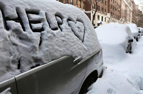 Avtomobilin ətrafından qarı təmizləməyənləri CƏRİMƏ GÖZLƏYİR
