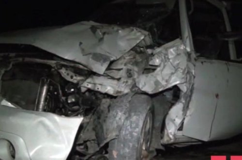 Bakıda 2 avtomobil toqquşdu – 4 nəfər xəstəxanalıq oldu