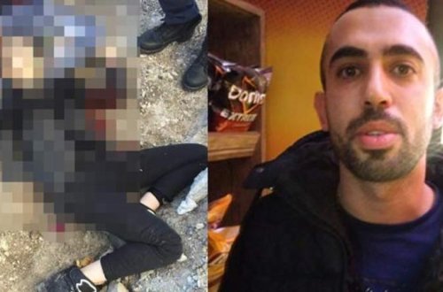 Küçənin ortasında DƏHŞƏT: 28 yaşlı kişi həyat yoldaşını al qana boyadı - FOTO